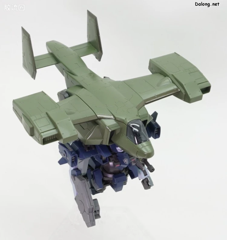 万代综合拼装模型系列 HG 境界战机 アーロンライノ(グレイディ専用機) - 图片