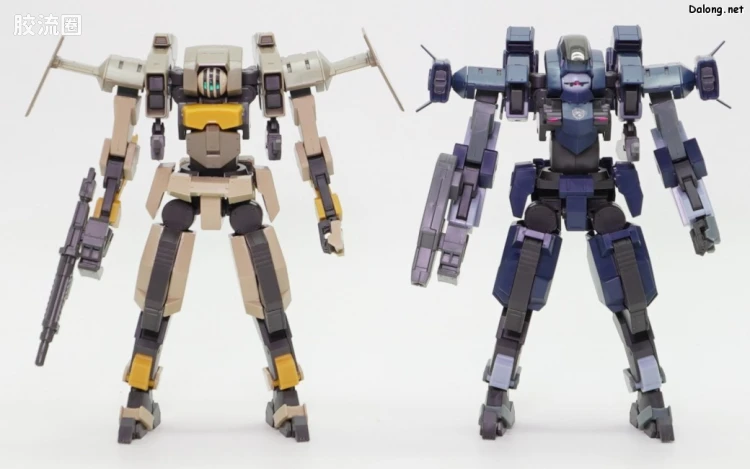 万代综合拼装模型系列 HG 境界战机 アーロンライノ(グレイディ専用機) - 图片