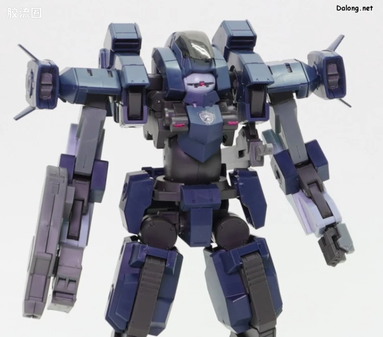 万代综合拼装模型系列 HG 境界战机 アーロンライノ(グレイディ専用機) - 图片