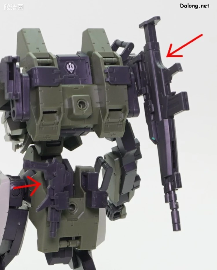 万代综合拼装模型系列 HG 境界战机 メイレス ゴウヨウカスタム - 图片