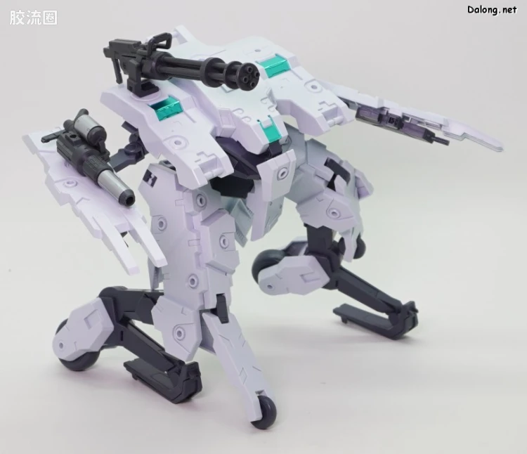 万代综合拼装模型系列 HG 境界战机 バンイップジンガー/Bunyip Ginga - 图片