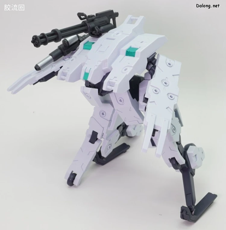 万代综合拼装模型系列 HG 境界战机 バンイップジンガー/Bunyip Ginga - 图片