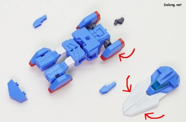 万代综合拼装模型系列 战斗机甲萨芬格尔 HG 1/144 萨芬格尔 - 图片