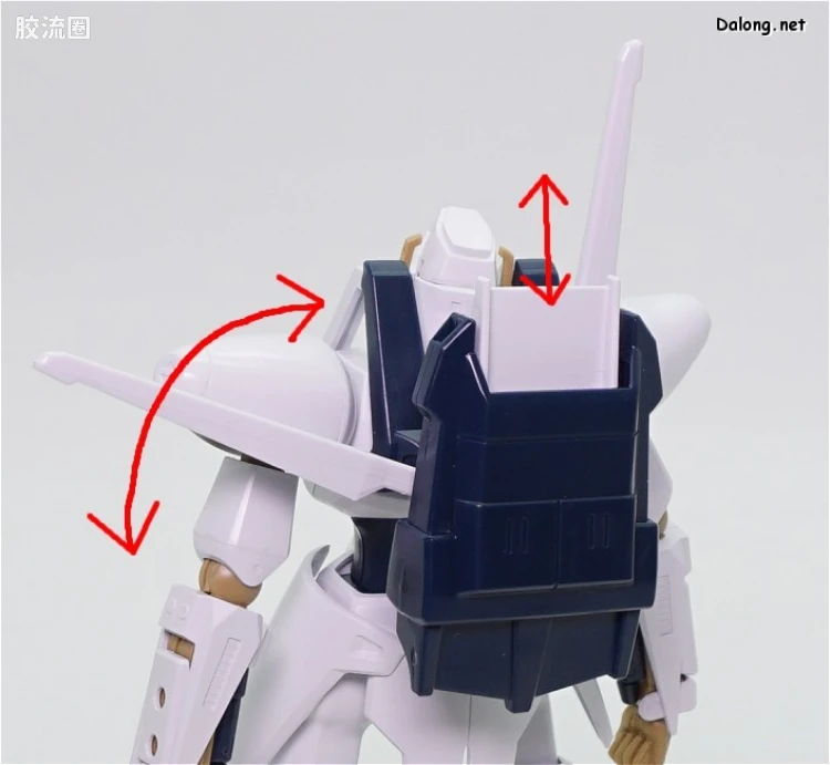万代综合拼装模型系列 重战机L-GAIM HG 01.5 艾尔盖姆/L-GAIM - 图片