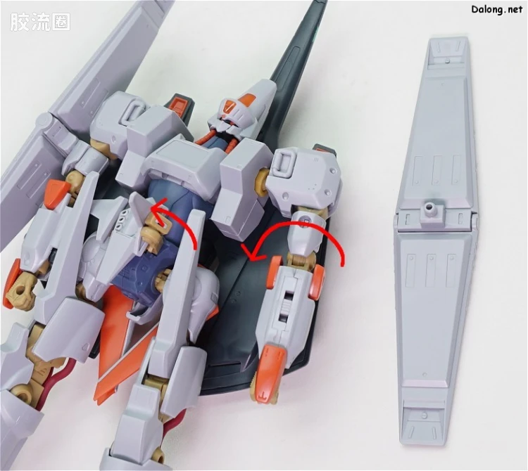 万代综合拼装模型系列 重战机L-GAIM HG 艾尔盖姆 Mk-II/L-GAIM Mk-II - 图片