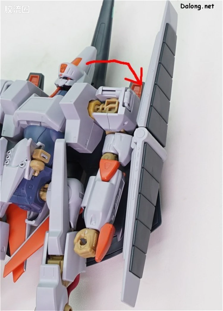 万代综合拼装模型系列 重战机L-GAIM HG 艾尔盖姆 Mk-II/L-GAIM Mk-II - 图片