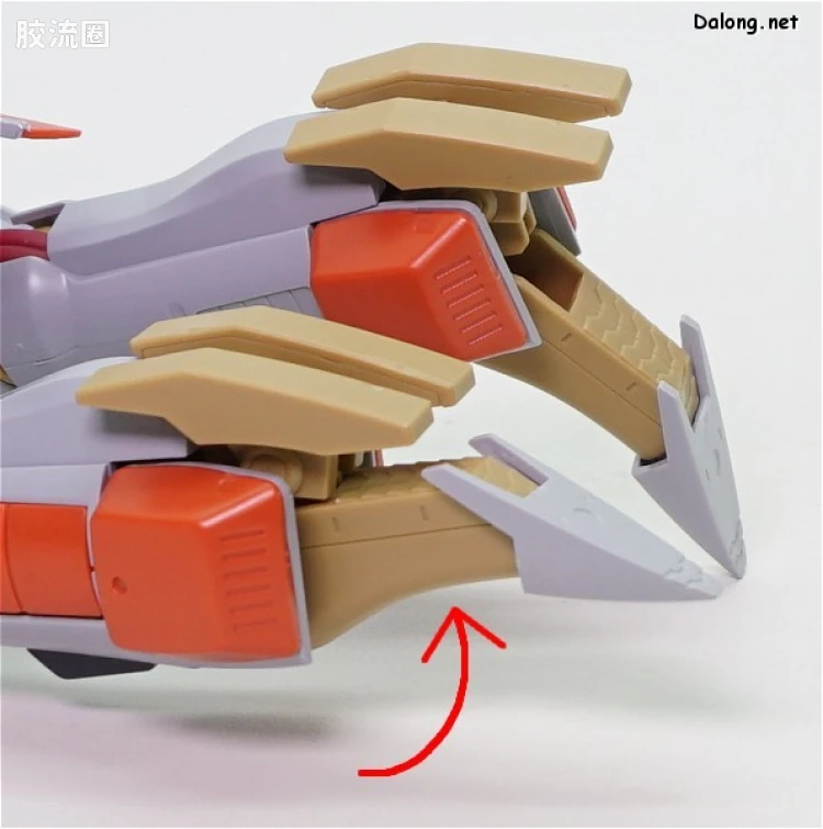 万代综合拼装模型系列 重战机L-GAIM HG 艾尔盖姆 Mk-II/L-GAIM Mk-II - 图片