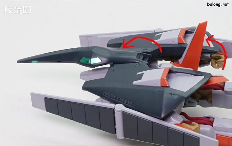 万代综合拼装模型系列 重战机L-GAIM HG 艾尔盖姆 Mk-II/L-GAIM Mk-II - 图片