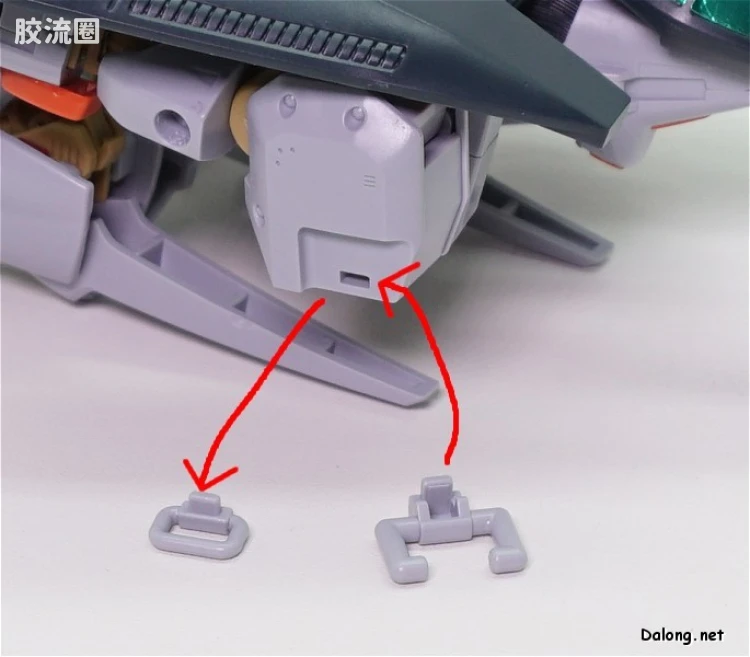 万代综合拼装模型系列 重战机L-GAIM HG 艾尔盖姆 Mk-II/L-GAIM Mk-II - 图片