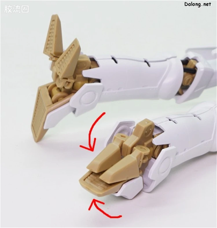 万代综合拼装模型系列 重战机L-GAIM HG 艾尔盖姆 Mk-II/L-GAIM Mk-II - 图片