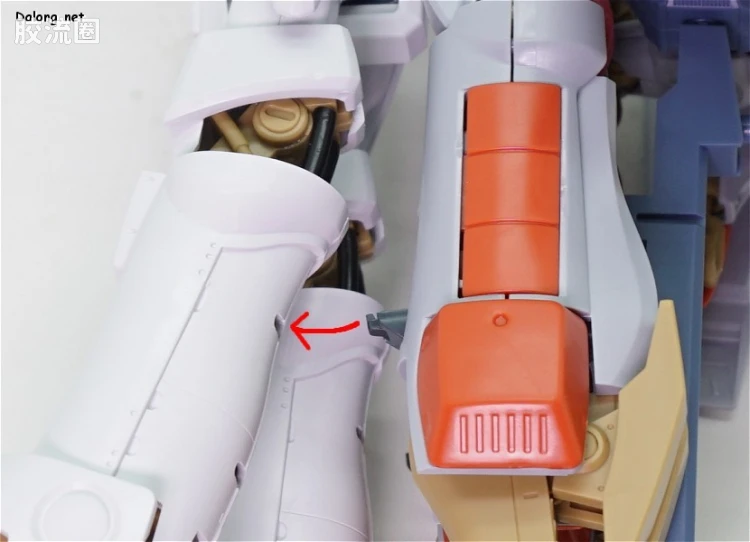 万代综合拼装模型系列 重战机L-GAIM HG 艾尔盖姆 Mk-II/L-GAIM Mk-II - 图片