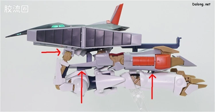 万代综合拼装模型系列 重战机L-GAIM HG 艾尔盖姆 Mk-II/L-GAIM Mk-II - 图片