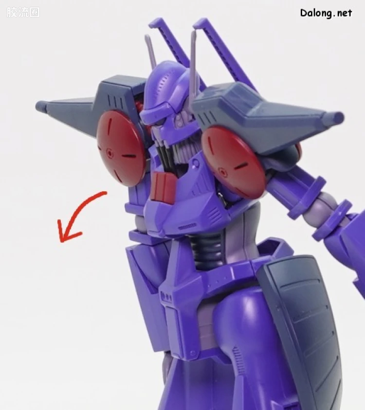 万代综合拼装模型系列 重战机L-GAIM HG 宝爵 - 图片