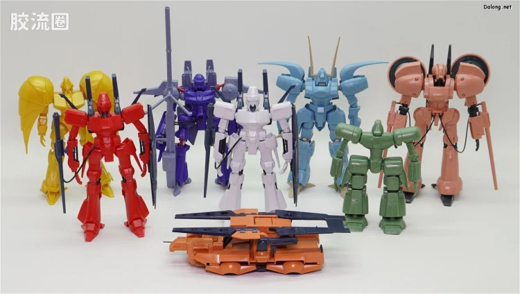 万代综合拼装模型系列 重战机L-GAIM 1/144 <重战机 L-GAIM> 套装1 - 图片