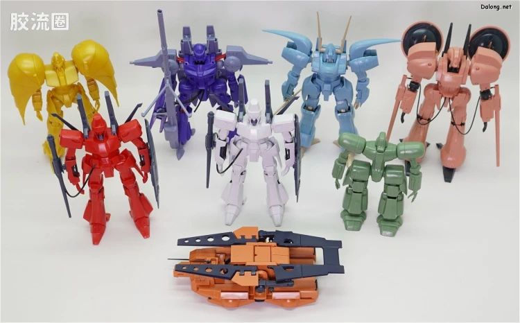 万代综合拼装模型系列 重战机L-GAIM 1/144 <重战机 L-GAIM> 套装1 - 图片
