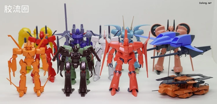 万代综合拼装模型系列 重战机L-GAIM 1/144 <重战机 L-GAIM> 套装2 - 图片