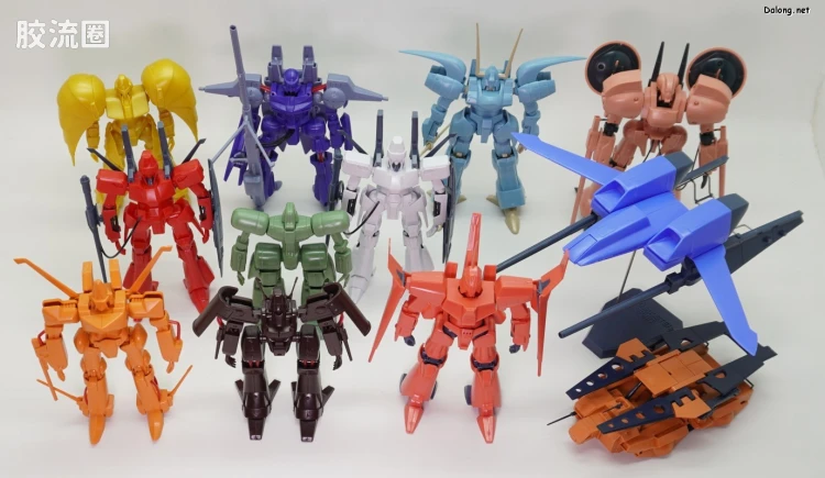 万代综合拼装模型系列 重战机L-GAIM 1/144 <重战机 L-GAIM> 套装2 - 图片