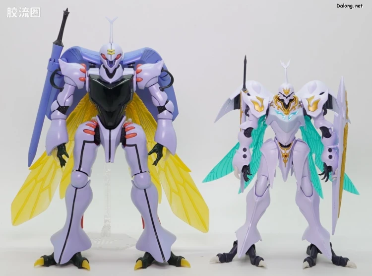 万代综合拼装模型系列 圣战士丹拜因 HG 1/72 雪霸/希尔拜因 - 图片