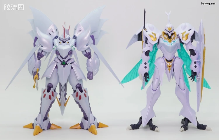 万代综合拼装模型系列 圣战士丹拜因 HG 1/72 雪霸/希尔拜因 - 图片