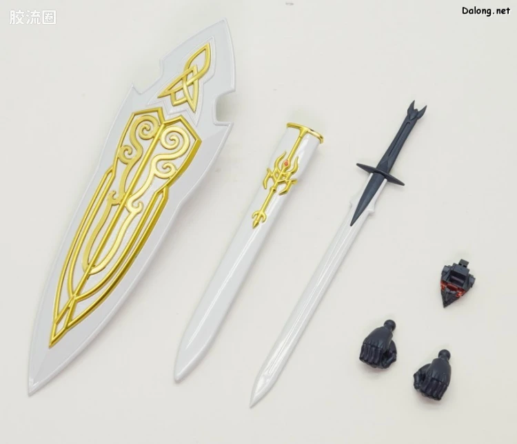 万代综合拼装模型系列 圣战士丹拜因 HG 1/72 雪霸/希尔拜因 [特殊涂层版] - 图片
