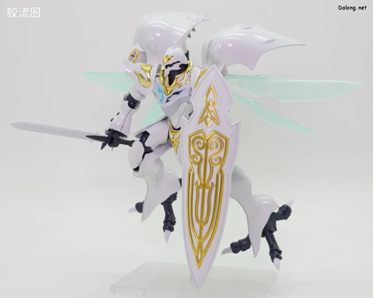 万代综合拼装模型系列 圣战士丹拜因 HG 1/72 雪霸/希尔拜因 [特殊涂层版] - 图片