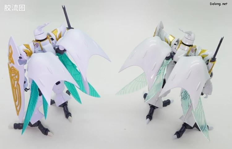 万代综合拼装模型系列 圣战士丹拜因 HG 1/72 雪霸/希尔拜因 [特殊涂层版] - 图片