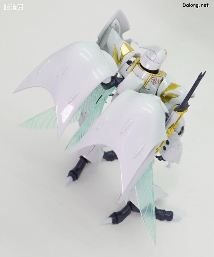 万代综合拼装模型系列 圣战士丹拜因 HG 1/72 雪霸/希尔拜因 [特殊涂层版] - 图片
