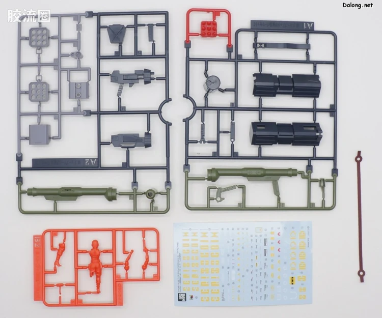 万代综合拼装模型系列 装甲骑兵 HG <装甲骑兵波多姆斯> 眼镜狗用扩张配件套装2 - 图片