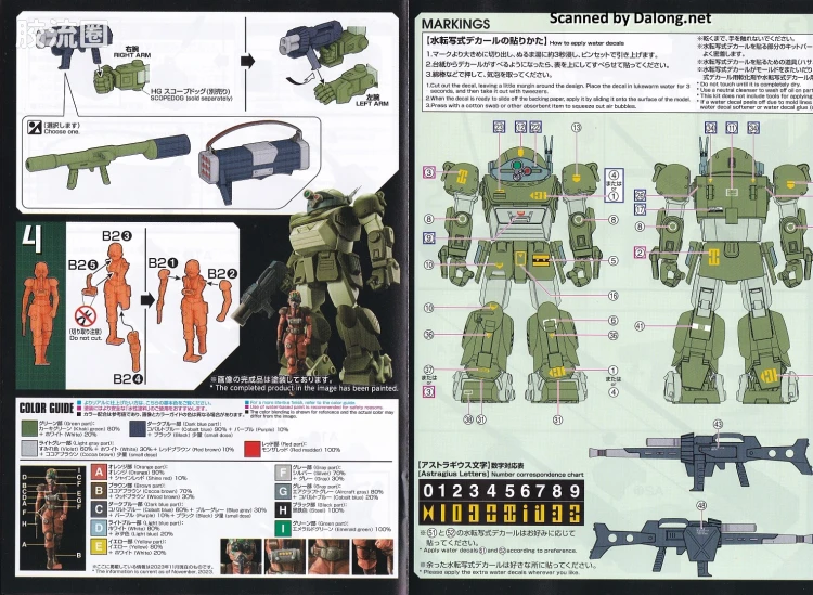 万代综合拼装模型系列 装甲骑兵 HG <装甲骑兵波多姆斯> 眼镜狗用扩张配件套装2 - 图片