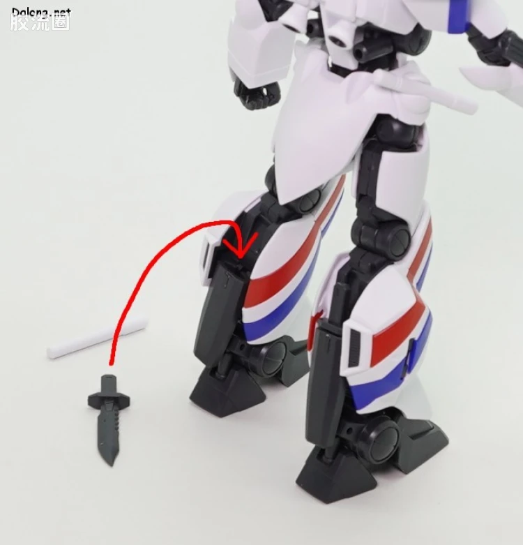万代综合拼装模型系列 机甲战记龙骑 HG 1/144 龙骑1号机 Rifter1装备型 - 图片