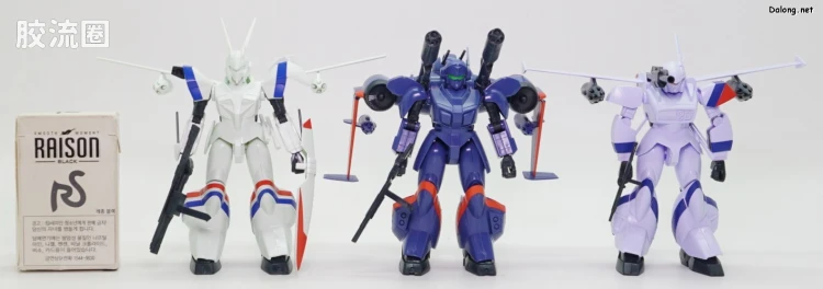 万代综合拼装模型系列 机甲战记龙骑 1/144 <机甲战记龙骑> 复刻套装3 - 图片