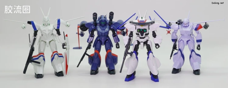 万代综合拼装模型系列 机甲战记龙骑 1/144 <机甲战记龙骑> 复刻套装3 - 图片