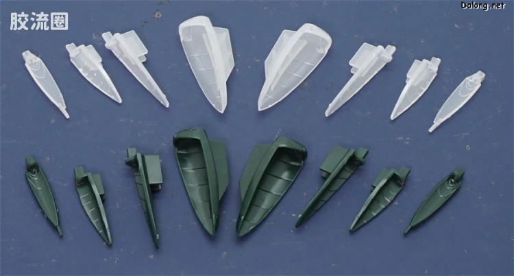 万代综合拼装模型系列 宇宙战舰大和号 1/1000 卡米拉斯战舰套装2202 - 图片