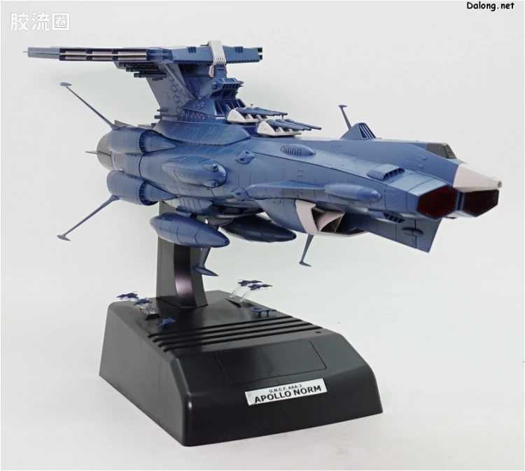 万代综合拼装模型系列 宇宙战舰大和号 1/1000 地球联邦 仙女座级 AAA-03 APOLLO NORM - 图片