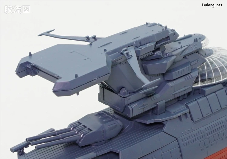 万代综合拼装模型系列 宇宙战舰大和号 1/1000 波动实验舰 银河 - 图片