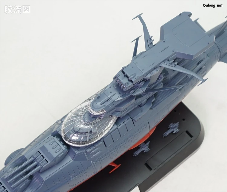 万代综合拼装模型系列 宇宙战舰大和号 1/1000 波动实验舰 银河 - 图片