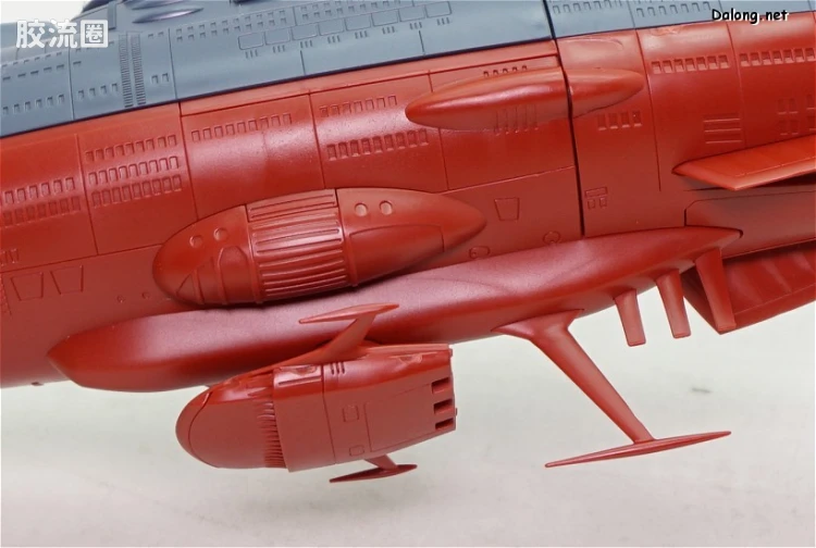 万代综合拼装模型系列 宇宙战舰大和号 1/1000 波动实验舰 银河 - 图片