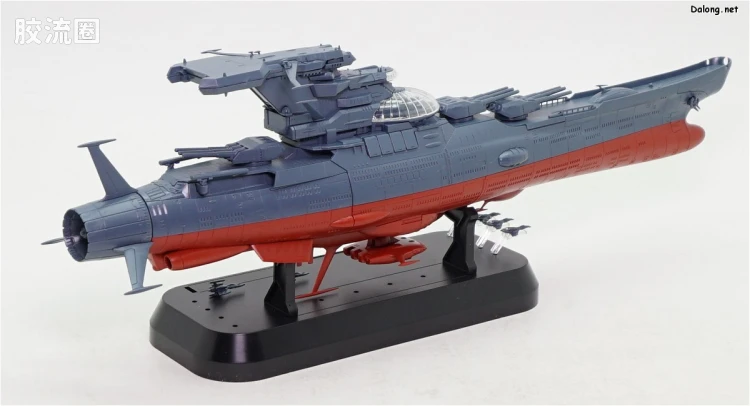 万代综合拼装模型系列 宇宙战舰大和号 1/1000 波动实验舰 银河 - 图片