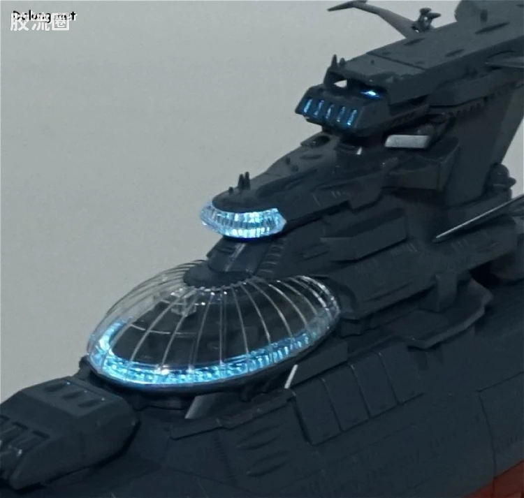 万代综合拼装模型系列 宇宙战舰大和号 1/1000 波动实验舰 银河 - 图片