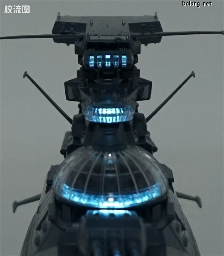 万代综合拼装模型系列 宇宙战舰大和号 1/1000 波动实验舰 银河 - 图片