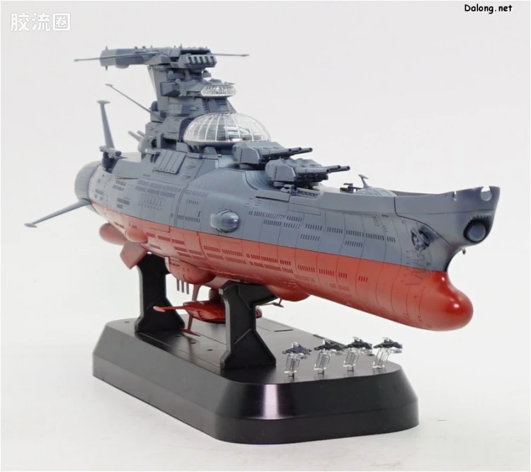 万代综合拼装模型系列 宇宙战舰大和号 1/1000 波动实验舰 银河 - 图片