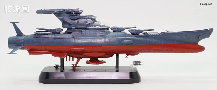 万代综合拼装模型系列 宇宙战舰大和号 1/1000 波动实验舰 银河 - 图片