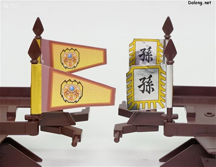 SD高达三国传 普通版 35 真 吕蒙迪杰·甘宁京宝梵 强袭水军套装 - 图片