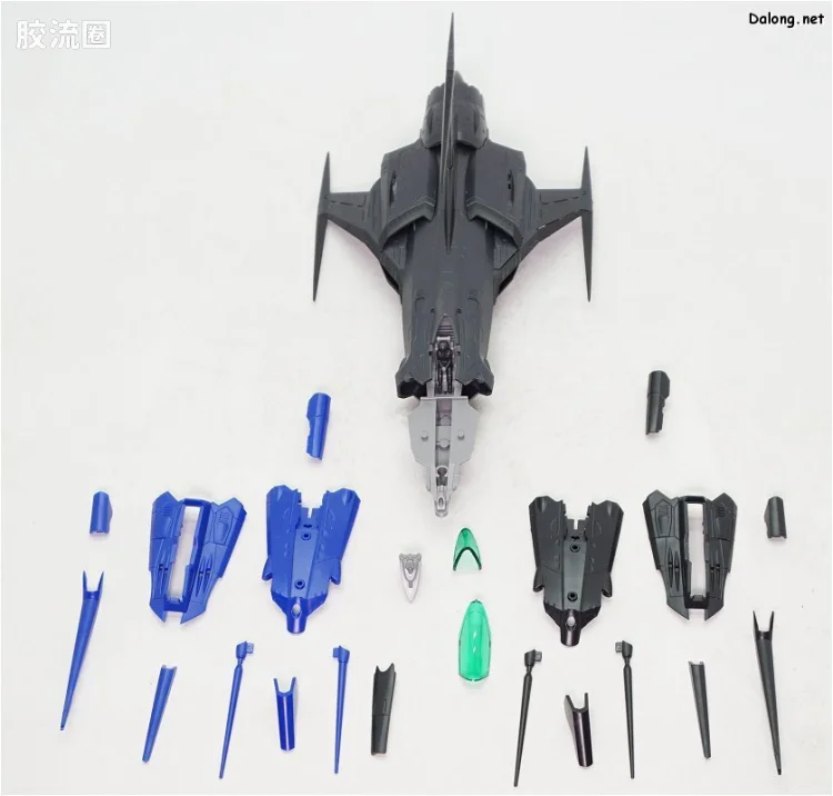 万代综合拼装模型系列 宇宙战舰大和号 1/72 零式52型改 自律无人机 黑鸟 - 图片