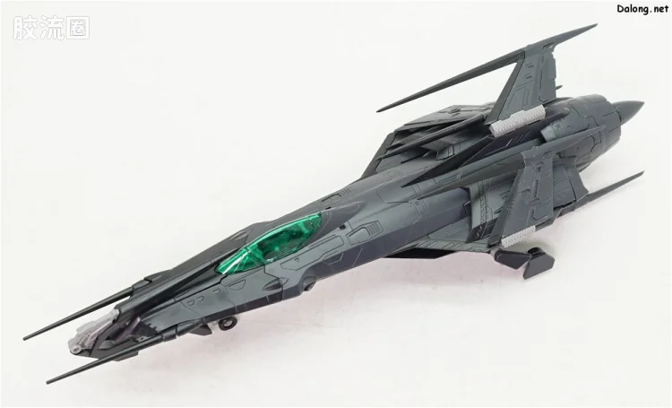 万代综合拼装模型系列 宇宙战舰大和号 1/72 零式52型改 自律无人机 黑鸟 - 图片