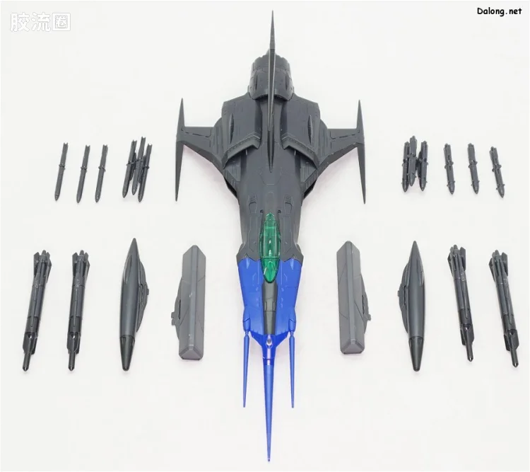 万代综合拼装模型系列 宇宙战舰大和号 1/72 零式52型改 自律无人机 黑鸟 - 图片