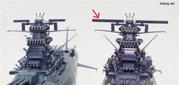 万代综合拼装模型系列 宇宙战舰大和号 1/1000 宇宙战舰大和2202 最终决战式样 - 图片