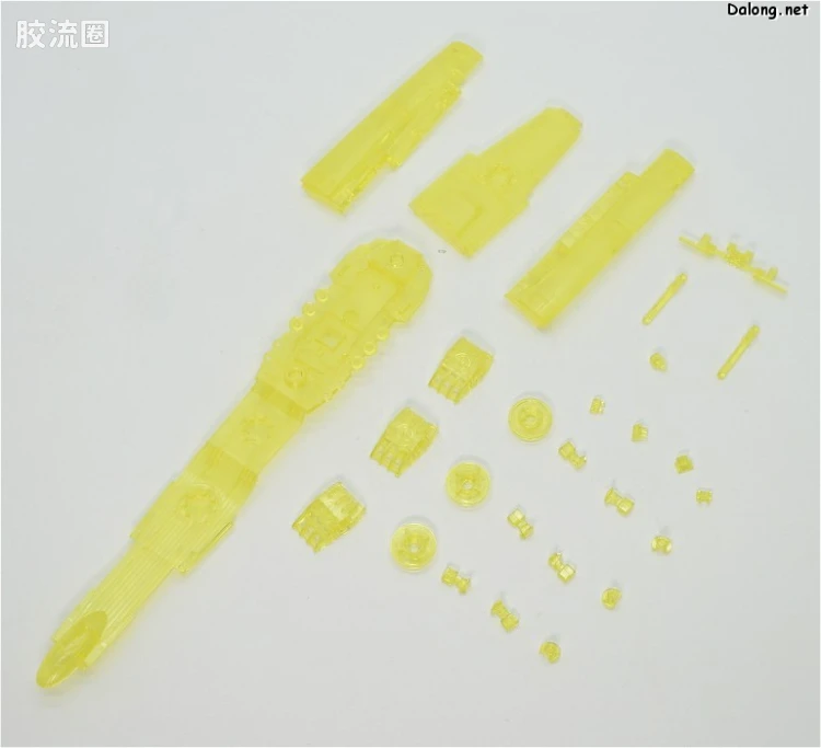 万代综合拼装模型系列 宇宙战舰大和号 大和号 最终决战式样 高次元透明. - 图片