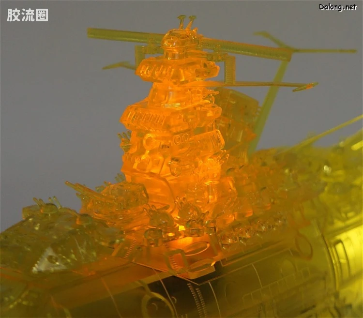 万代综合拼装模型系列 宇宙战舰大和号 大和号 最终决战式样 高次元透明. - 图片
