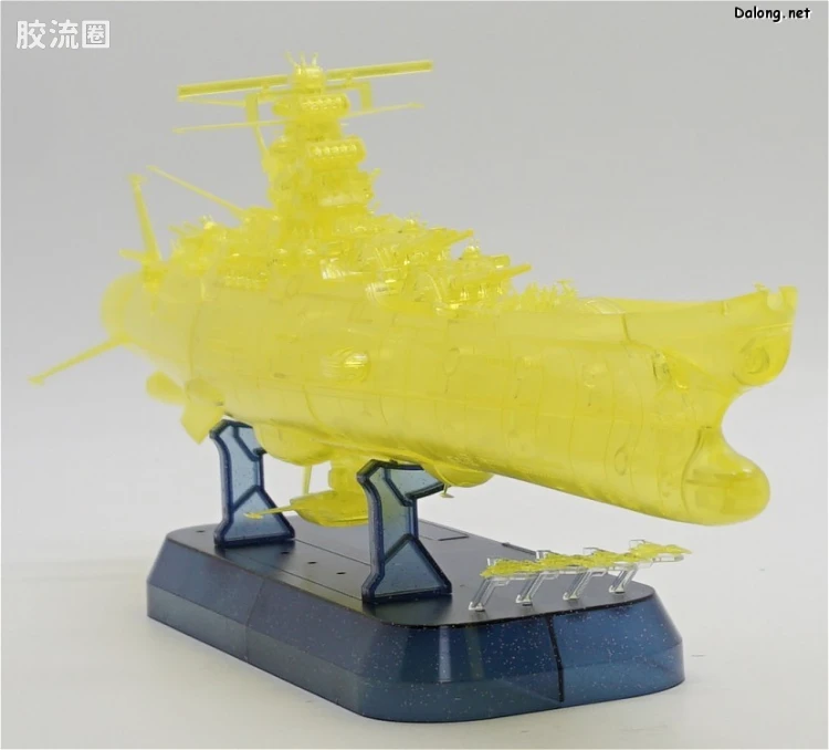 万代综合拼装模型系列 宇宙战舰大和号 大和号 最终决战式样 高次元透明. - 图片